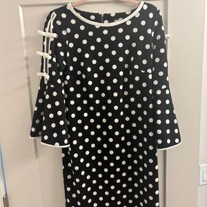 Shelby & Palmer Black and White Polka Dot Dress